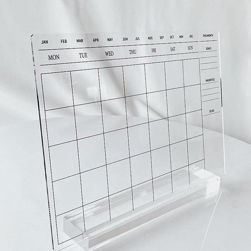 Acrylic Desk Calendar